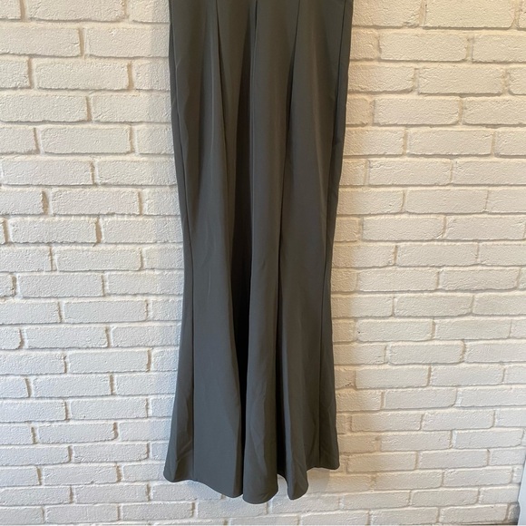 NEW Show Me Your Mumu Morgan Charcoal Gray Gown Maxi Dress Women’s Size Large - Picture 8 of 11